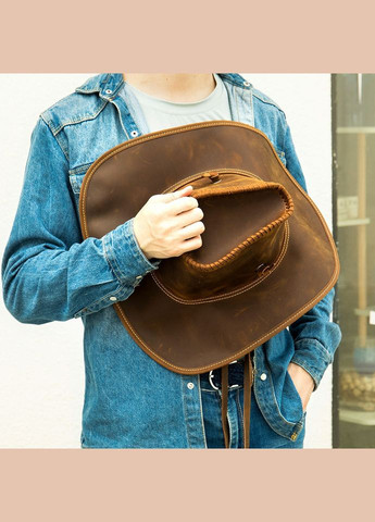 Классическая ковбойская кожаная шляпа bx3101 Bexhill (315721736)