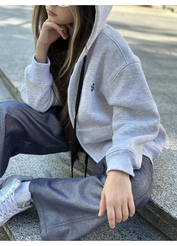 Зип худи на флисе унисекс IRmAS оверсайз (361269258)