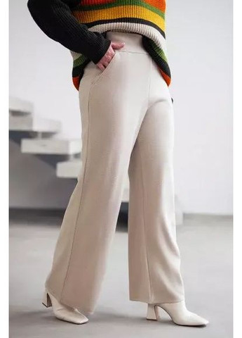 Жіночі трикотажні в’язані брюки прямого крою MKLN843 Nita (364179270)