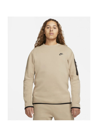 Світшот чоловічий Sportswear Tech Fleece Beige Cu4505-247 Nike (365961893)