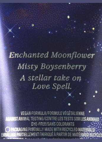 Парфюмированный лосьон Love Spell Starlit 236 мл Victoria's Secret (317604262)