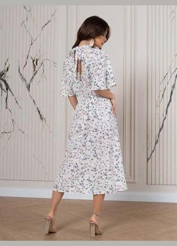 Белое платье sa-516 белое ISSA PLUS однотонное