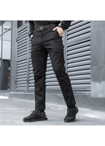 Армейские штаны Карго 6 карманов черные No Brand (355464315)