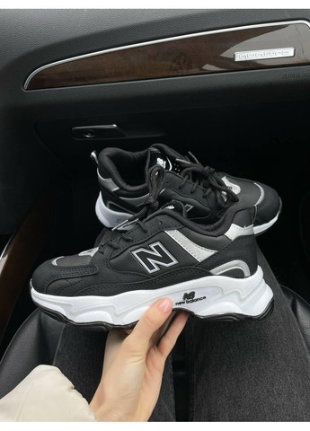 Чорні Осінні кросівки чоловічі new balance 990 black white 2.0 нью беланс 990 No Brand