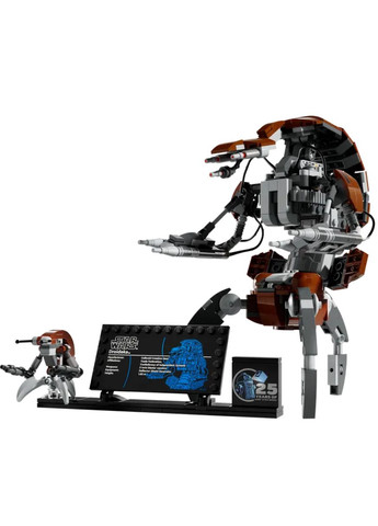 Конструктор Лего Звездные войны Дройдека Star Wars Droideka 75381 Lego (372012479)