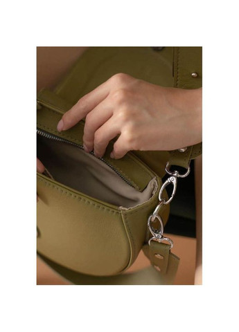 Сумка женская кожаная через плечо Mandy оливковая The Wings (302007441)