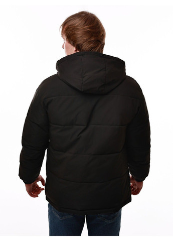 Черная куртка зимняя мужская BIHOR