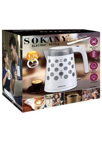 Электрочайник 1.7 л Электрочайник 1850 Вт FK1621 Sokany (316588900)
