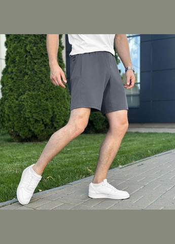 Чоловічі шорти для плавання темно-сірі No Brand (346085227)