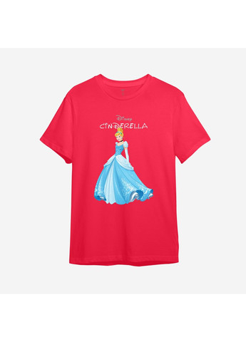 Червона демісезонна дитяча футболка з принтом "cinderella / попелюшка" (10885837014) ТiШОТКА