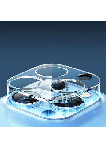 Защитное стекло на камеру Full Block (тех.пак) для Apple iPhone 12 Pro Max (6.7") Epik (294844679)