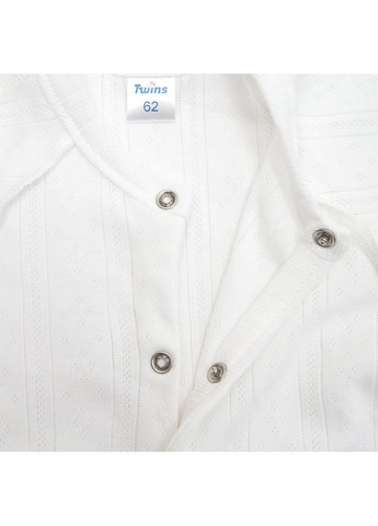 Білий комплект одягу softie, інтерлок, р.62, білий () Twins W-191-TS3-62-01