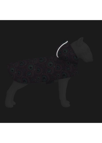 Дощовик-накидка з капюшоном для собак Clothes, малюнок "Око монстра",, А 55-61 см, B 68-80 см, С 42-52 см WAUDOG (363197076)