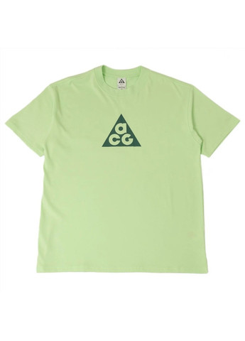 Зеленая футболка мужская acg dri-fit tee green Nike