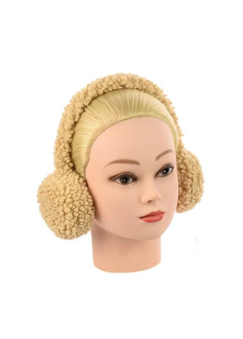 Комплект аксессуаров из искусственного меха каракуль — перчатки и наушники STD (360899861)