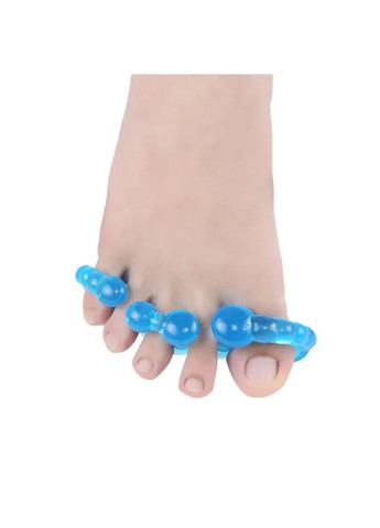 Синий Гелевый Разделитель Пальцев Ног M83 Сепаратор - Предотвращает Наложение Пальцев, 1 пара (50230726) ToeLab (300694440)