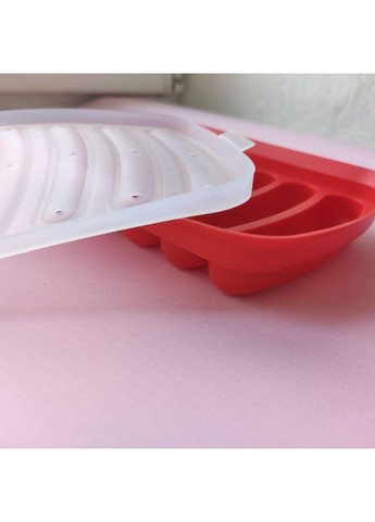 Силіконова форма для сосисок з кришкою No Brand (368703177)