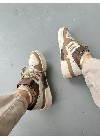 Коричневые демисезонные кроссовки мужские nike initiator castom white найк инитиатор белые No Brand