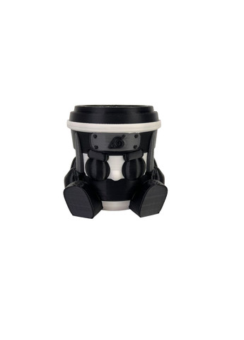 Игрушка "Капучино Ассасино" "Capuccino Assassino" из серии Italian Brainrot Черно-белый 6 см (PIG10030) DrukHouse3D (352166140)