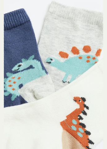Шкарпетки набір 5 пар. для хлопчика 1075330-012 Різнобарвний H&M (289354047)