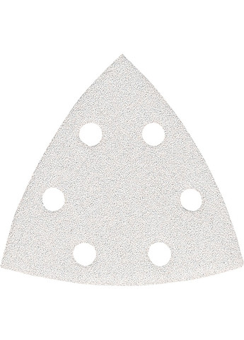 Набор треугольной шлифовальной бумаги P42802 (94х94х94 мм, 6 отверстий, К100, 50 шт) белая шлифбумага шлифлисты (6861) Makita (266818063)