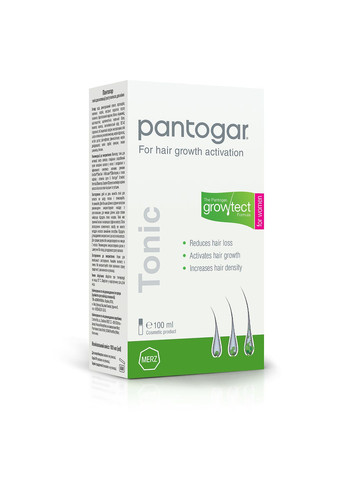 Тонік Pantogar Пантогар для активації росту волосся, для жінок, 100 мл No Brand (327252981)