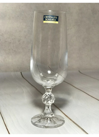 Набір келихів для шампанського Claudia 180 мл 6 шт 40149/180 Bohemia (342375427)