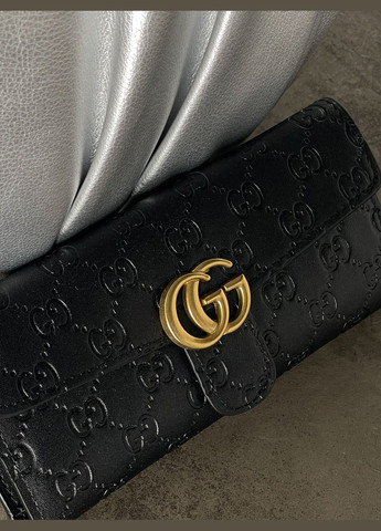 Женский кошелек стеганый двойной Гччи No Brand (322464265)