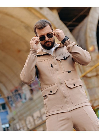 Костюм спортивний беж Stone Island (364858895)