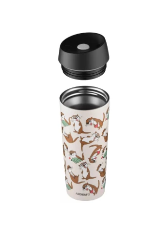 Термокухоль Coffee Time Otter 450 мл Beige (AR2645OT) Ardesto (399513014)
