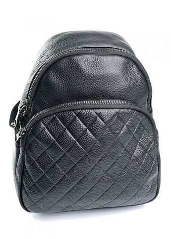 Жіночий шкіряний рюкзак чорний No Brand (292557733)