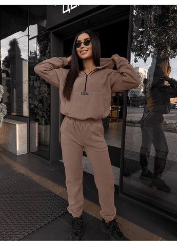 Жіночий спортивний флісовий костюм No Brand (363969523)