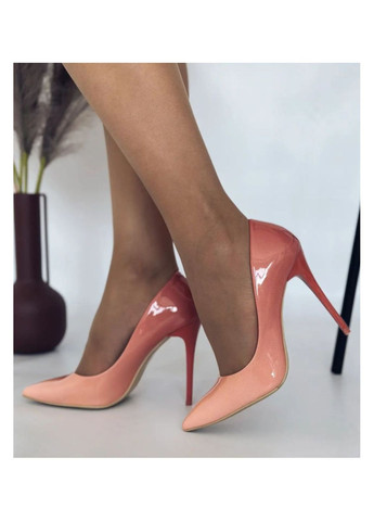 No Brand Стильні жіночі туфлі рожевий з, — всесезон (301425713)