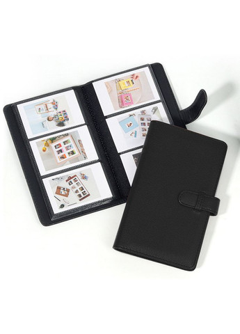 Фотоальбом для Instax Mini 12/11/40/70/90/99/EVO/Link/Liplay Polaroid 300/Z2300 108 фото Черный Fujifilm (361784762)