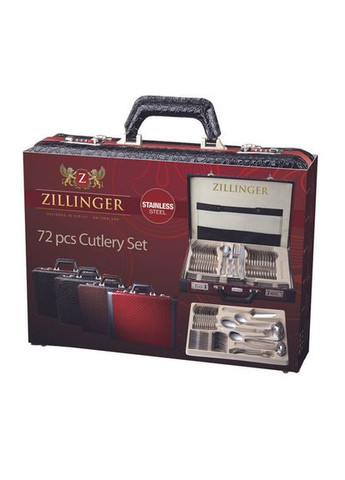 Набор столовых приборов в кейсе ZL-72G 72 предметов 12 персон Zillinger (349824799)