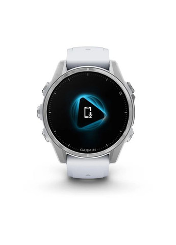Смарт-годинник Fenix 8 43mm AMOLED Silver with Whitestone Silicone (010-02903-06) Garmin (351559726)