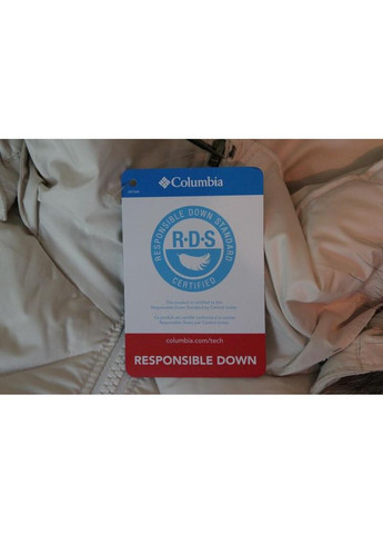 Бежевий зимній Пуховик Columbia