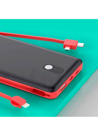 Повербанк 20000 мА·год + 3 перехідники, PV-53 / Зовнішній акумулятор/Повербанк для смартфона Inkax (370256890)