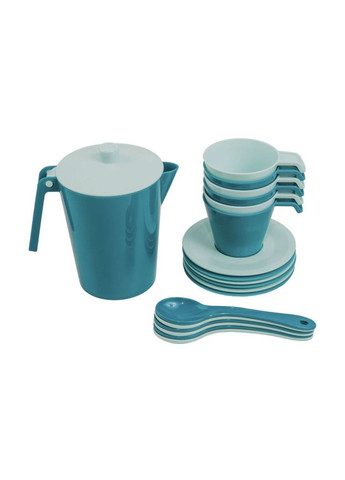 Набір посуду Relax в коробці, 19 елементів, бірюзовий () Tigres 39803 (338181693)