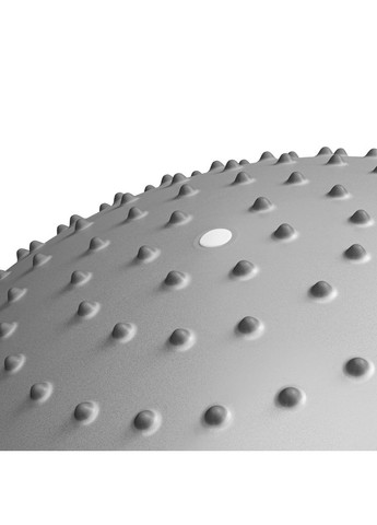 Фітбол масажний 65см сріблястий + насос Hop-Sport (361952176)