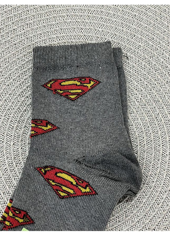 Сірі шкарпетки дитячі з малюнком демісезон (322388653)