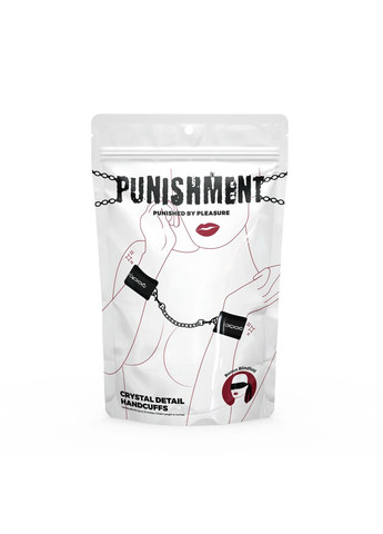 Наручники Crystal Detail Handcuffs – Black Punishment (331149234)