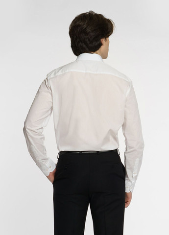 Белая кэжуал рубашка Arber