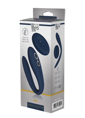 Сгибаемыйв вибратор для пар GODDESS COLLECTION ARES Dream Toys (347313906)