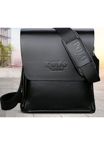 Сумка-планшет мужская эко кожа через плечо черная ProDobro (363259293)