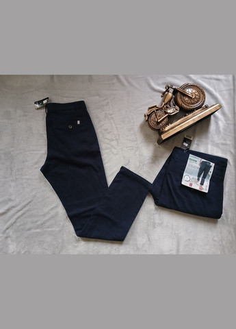 Темно-синие зауженные брюки Livergy