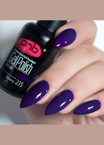 Гель-лак 235 Bilberry (Черничний), 8 мл PNB (351582030)