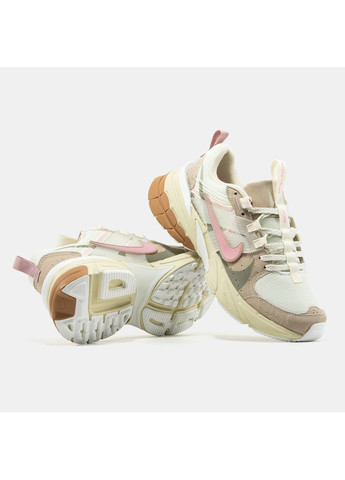 Кросівки жіночі Nike V2K Runtekk Beige Pink | Найк В2К Рантекк бежеві демісезони (365704732)