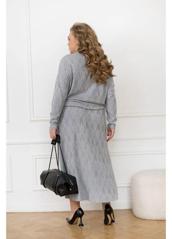 Костюм з ангори фактурної в'язки жіночий утеплений MoDiva (361851524)