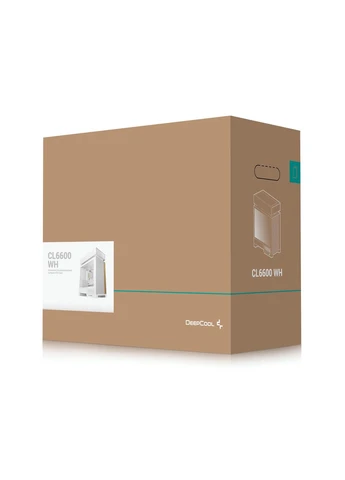 Корпус CL6600 White (R-CL6600-WHNNA0-G) DeepCool (391793303)